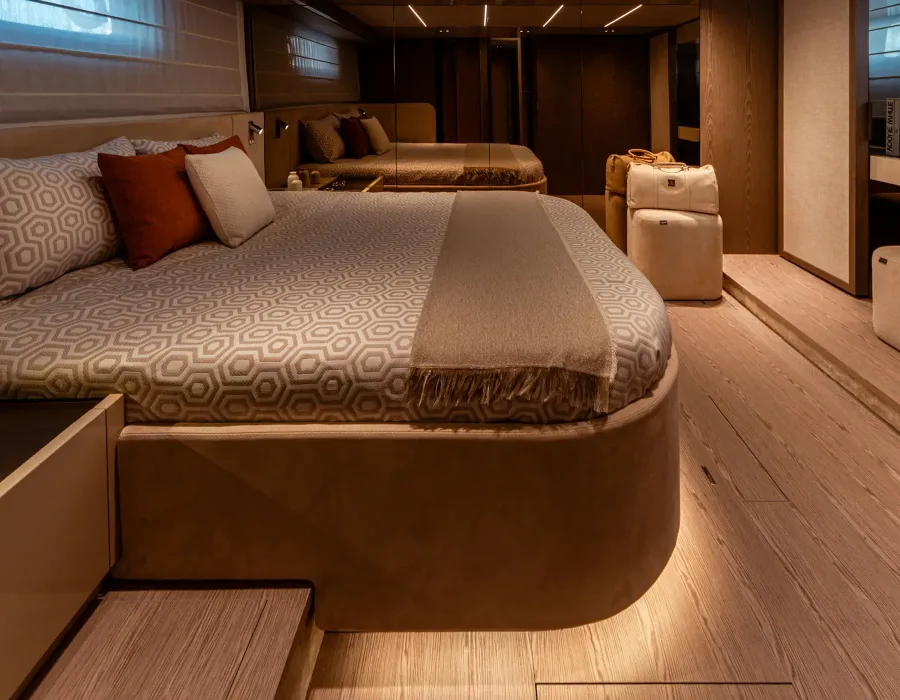 Luxury boat interior cleaning and detailing